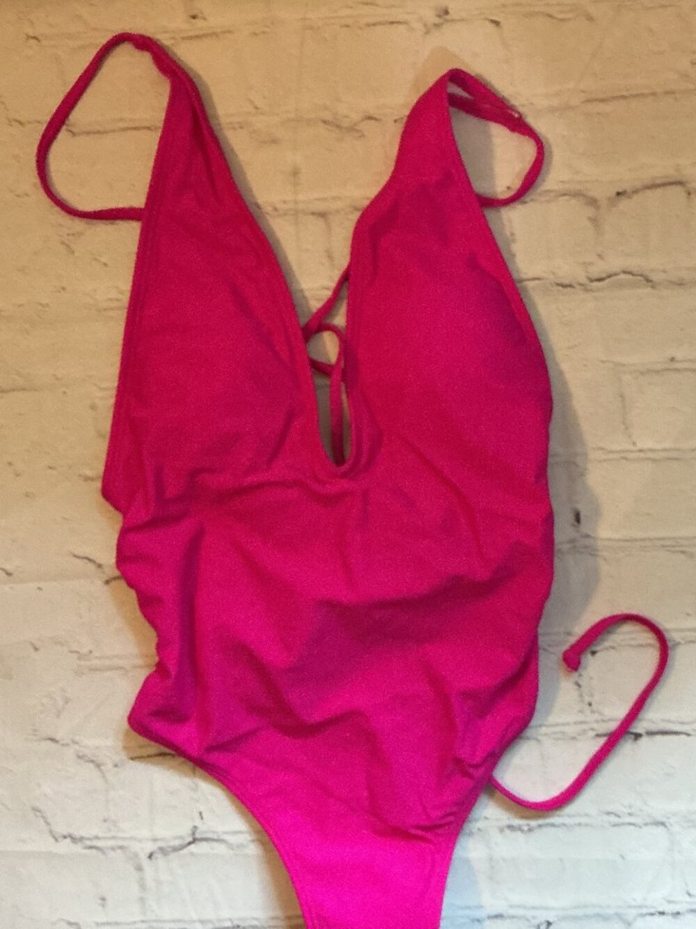 CUPSHE One-Piece Pink Bathing Suit